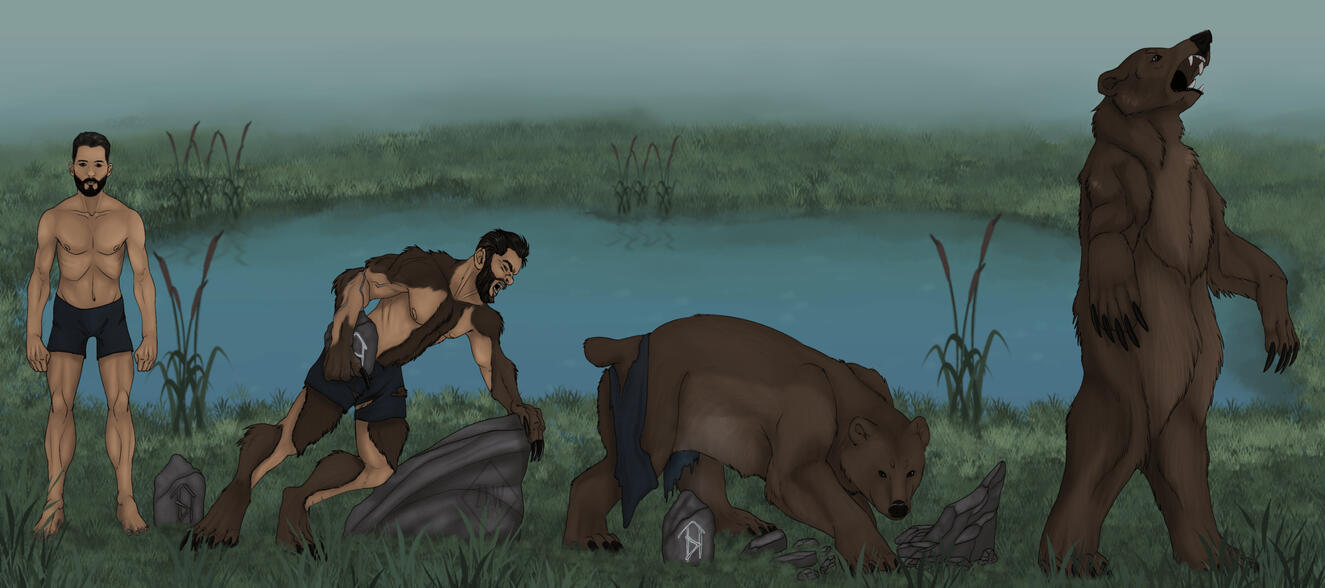 Werebear transformation