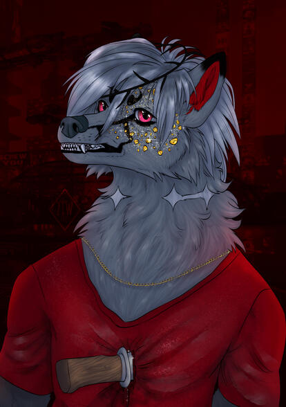 Anthro fox hybrid