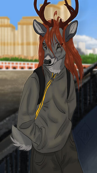 Anthro deer